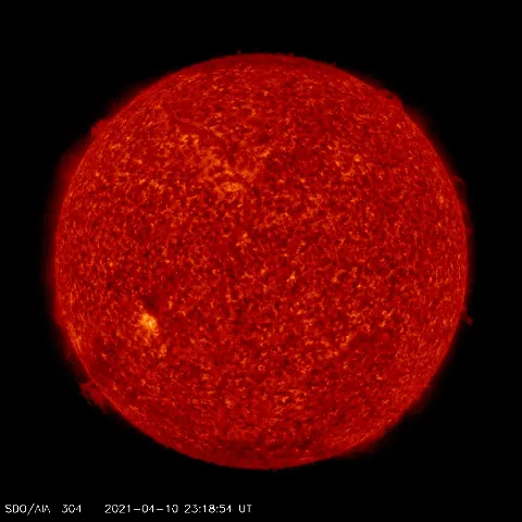 Image of Sun's transition region