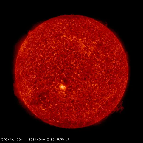 Image of Sun's transition region