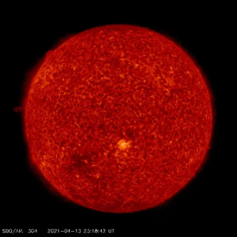 Image of Sun's transition region