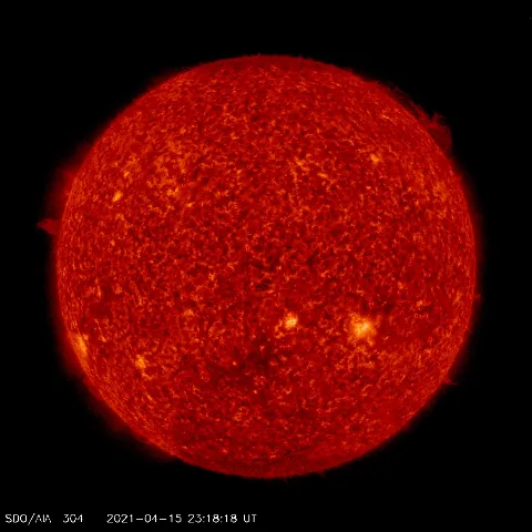 Image of Sun's transition region