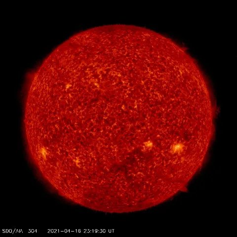 Image of Sun's transition region