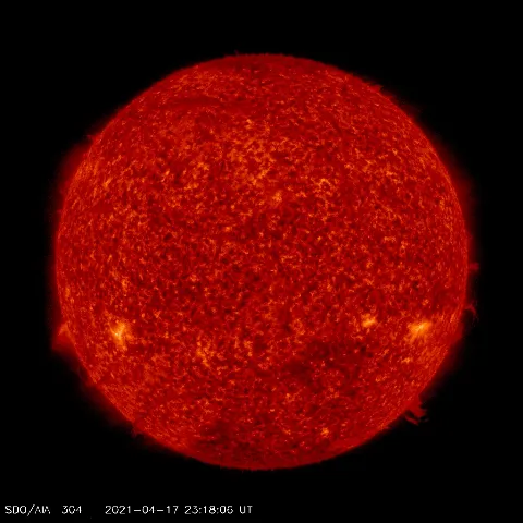 Image of Sun's transition region