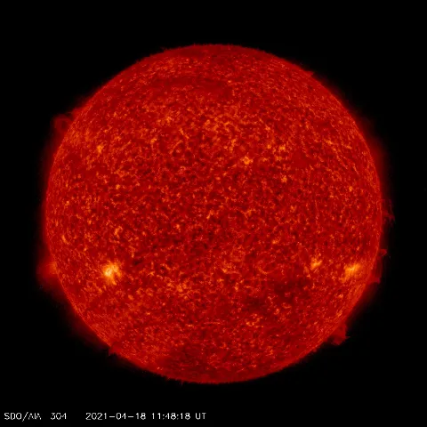 Image of Sun's transition region