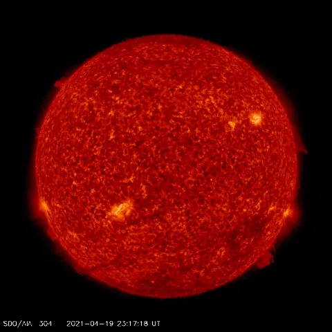 Image of Sun's transition region