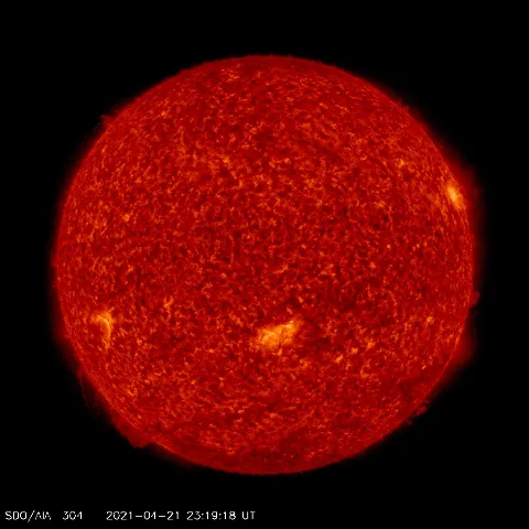 Image of Sun's transition region