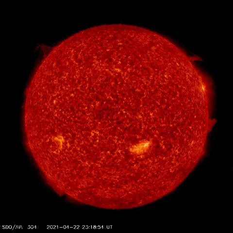 Image of Sun's transition region