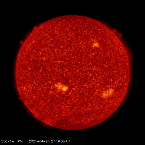 Image of Sun's transition region