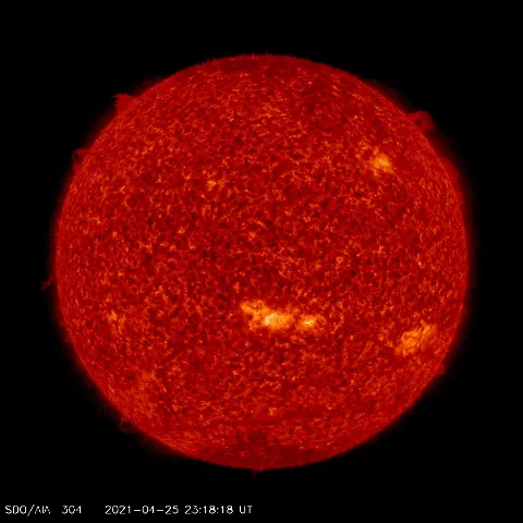 Image of Sun's transition region