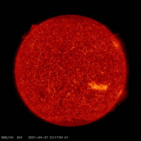 Image of Sun's transition region