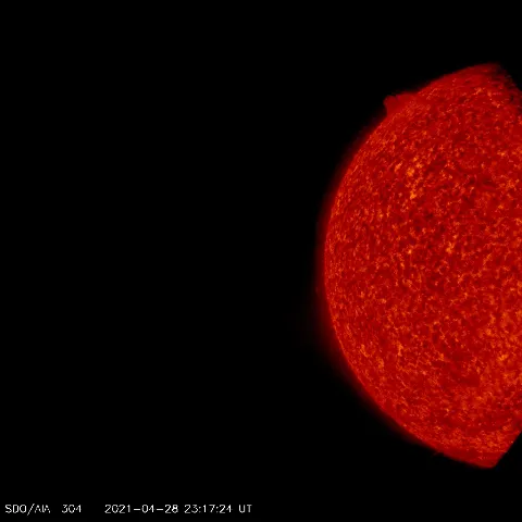 Image of Sun's transition region