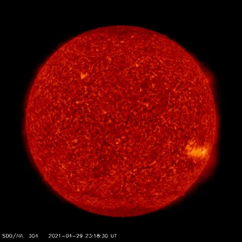 Image of Sun's transition region