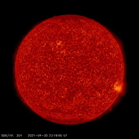 Image of Sun's transition region