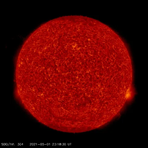 Image of Sun's transition region