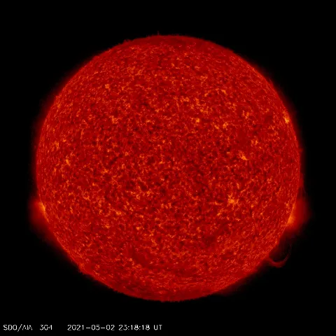 Image of Sun's transition region