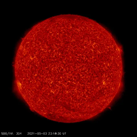 Image of Sun's transition region