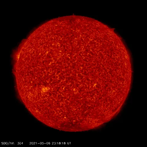 Image of Sun's transition region