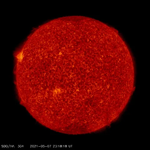 Image of Sun's transition region