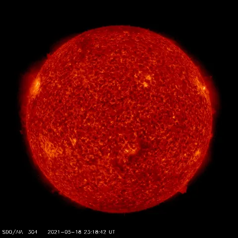 Image of Sun's transition region