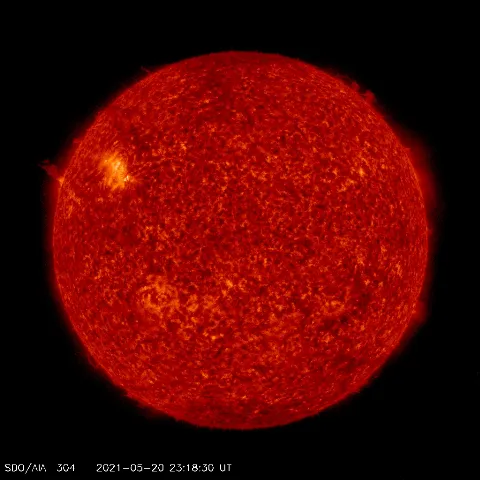 Image of Sun's transition region