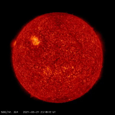 Image of Sun's transition region