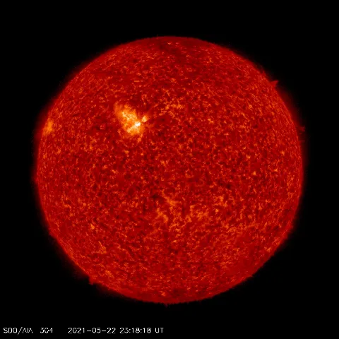 Image of Sun's transition region