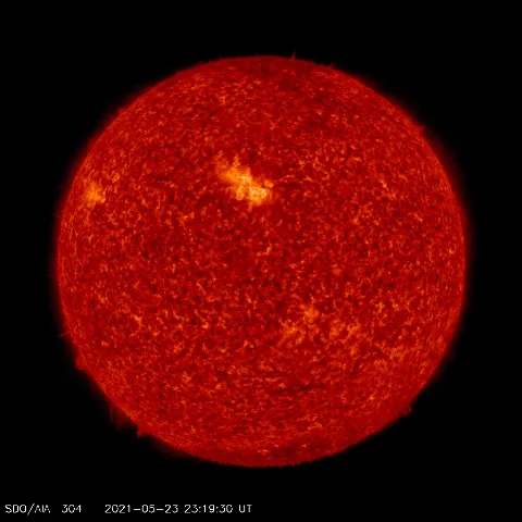 Image of Sun's transition region