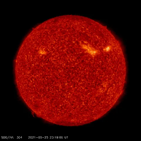 Image of Sun's transition region