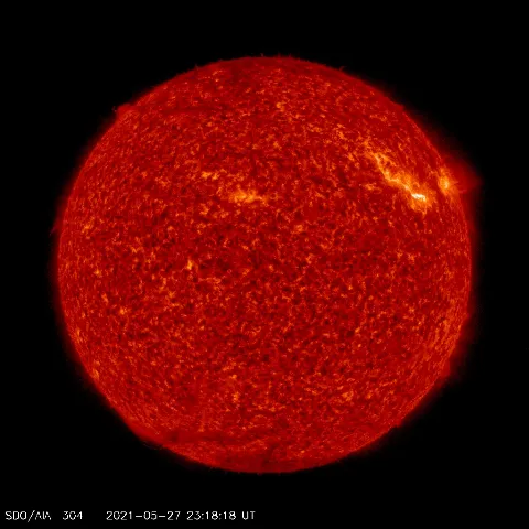 Image of Sun's transition region