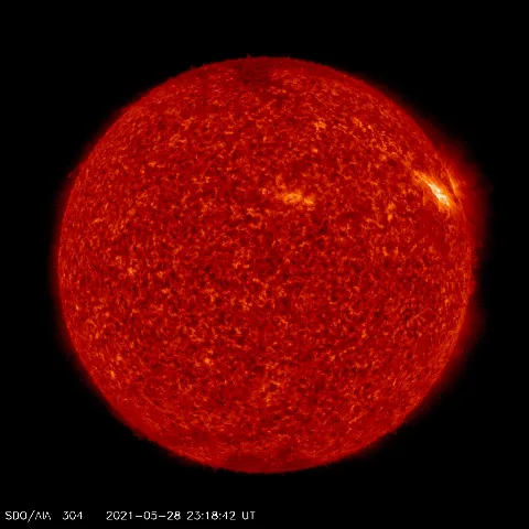 Image of Sun's transition region