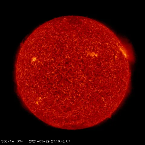 Image of Sun's transition region