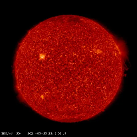 Image of Sun's transition region