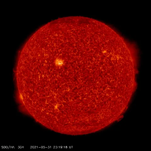 Image of Sun's transition region