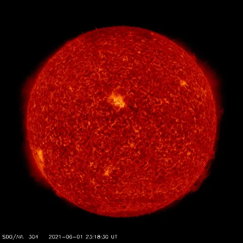 Image of Sun's transition region