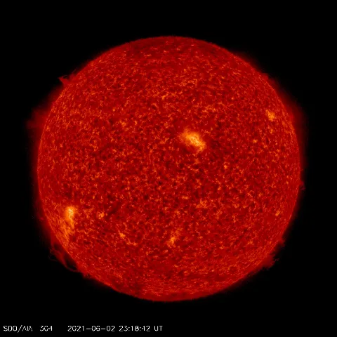 Image of Sun's transition region