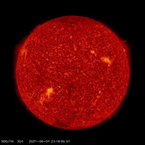 Image of Sun's transition region