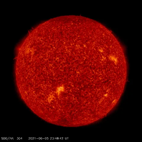 Image of Sun's transition region