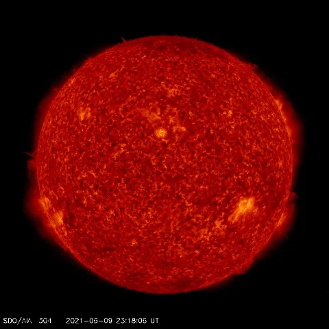 Image of Sun's transition region