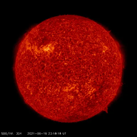 Image of Sun's transition region