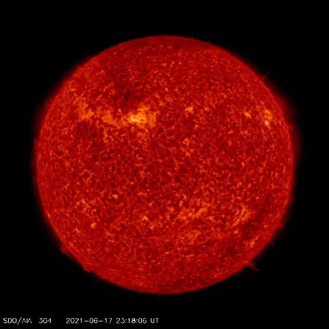 Image of Sun's transition region