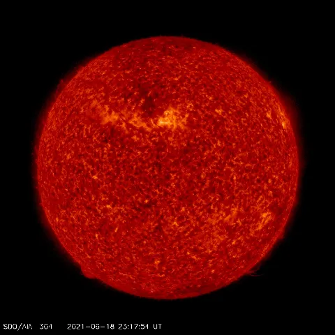 Image of Sun's transition region