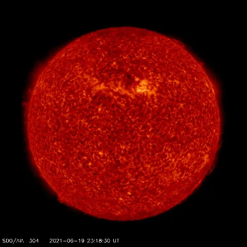 Image of Sun's transition region