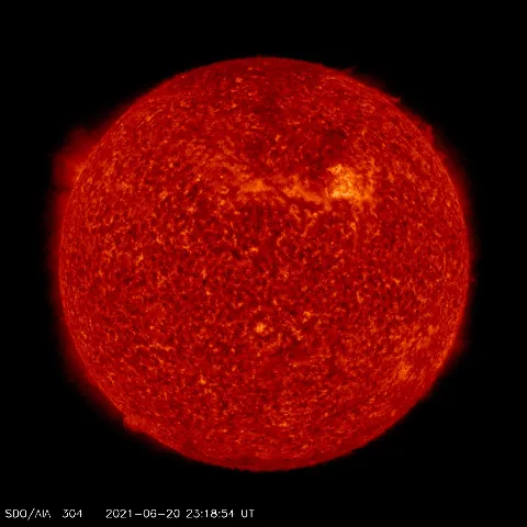 Image of Sun's transition region