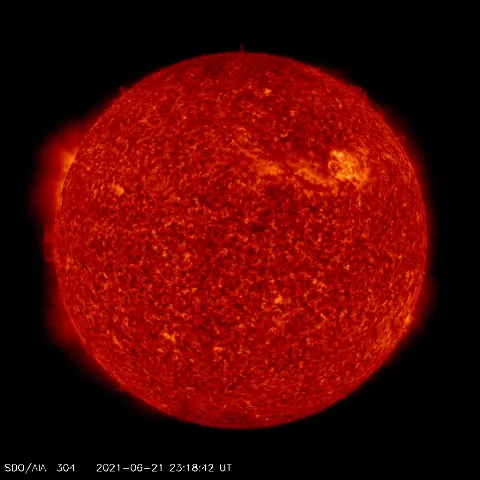 Image of Sun's transition region