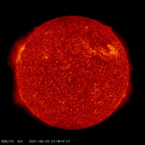 Image of Sun's transition region