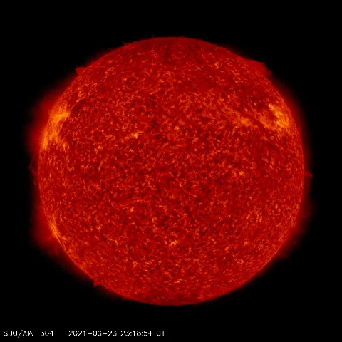 Image of Sun's transition region