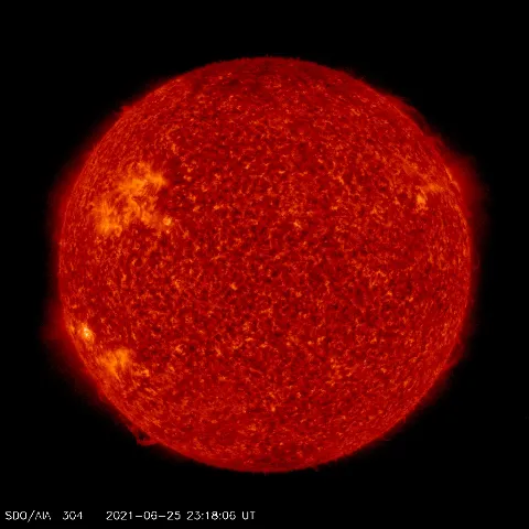 Image of Sun's transition region