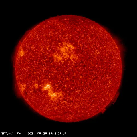 Image of Sun's transition region