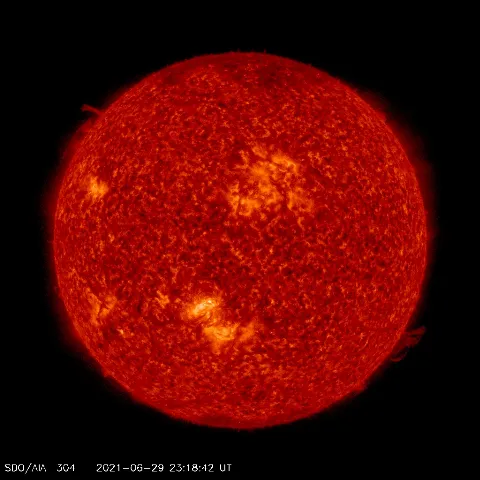 Image of Sun's transition region