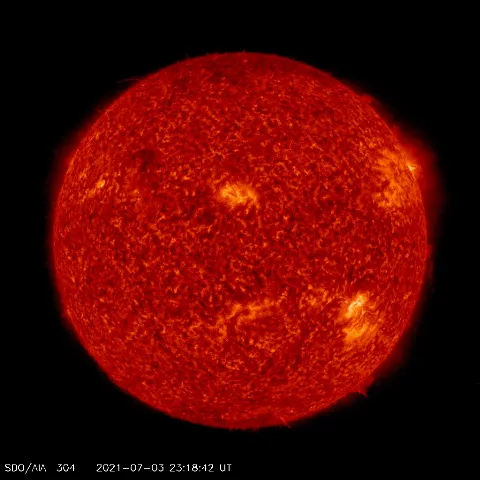 Image of Sun's transition region