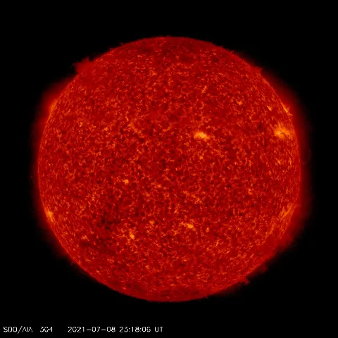 Image of Sun's transition region